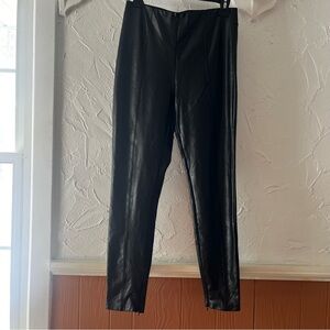 Dynamite Black Faux Leather Pants